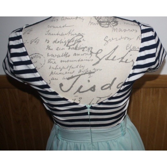 Hyfve SS A-Line Dress Sz S Multi-Color Zip Back Lined Skirt - Picture 7 of 10